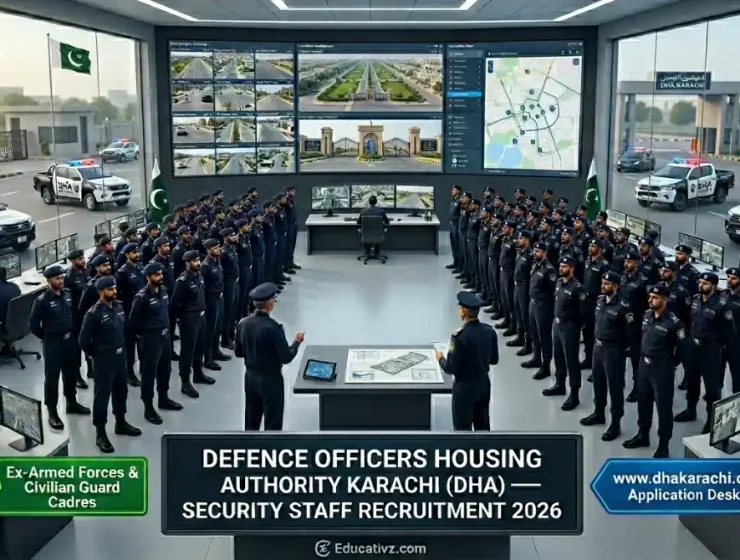 DHA Karachi Security Staff Jobs June 2026 Online Apply www.dhakarachi.org Careers