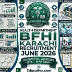 Health Department Government of Sindh BFHI Karachi Jobs June 2026 Official Career Advertisement Notice Banner Educativz