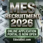 Military Engineering Services MES June 2026 Jobs Advertisement Apply Online Portal Educativz