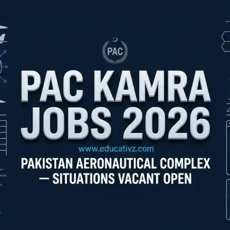 Pakistan Aeronautical Complex PAC Kamra Jobs June 2026 Advertisement Apply Online Portal Educativz
