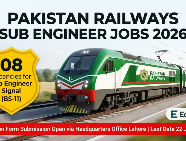 Official Pakistan Railways Sub Engineer Signal BS-11 Newspaper Jobs June Advertisement 2026