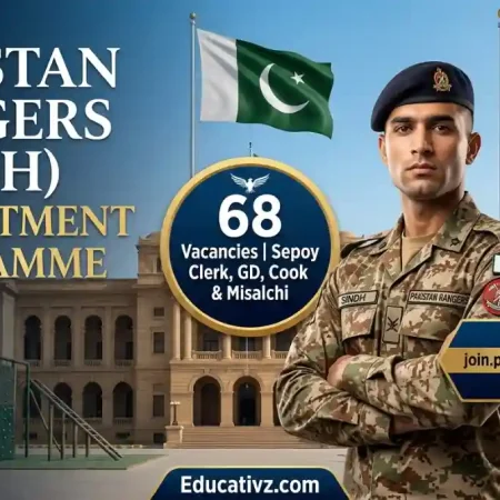 Pakistan Rangers Sindh Recruitment Programme Vacancies 2026 June Advertisement