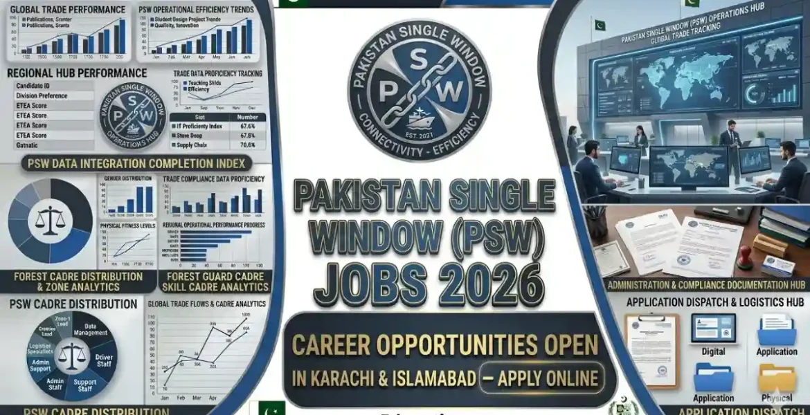 Pakistan Single Window PSW Karachi Jobs 2026 Official Newspaper Advertisement Page Educativz