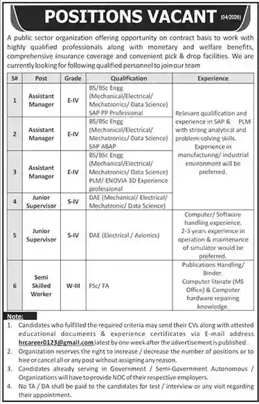 Official Public Sector Organization Ad 04-2026 Situations Vacant Advertisement Grid file image_06e43b.png