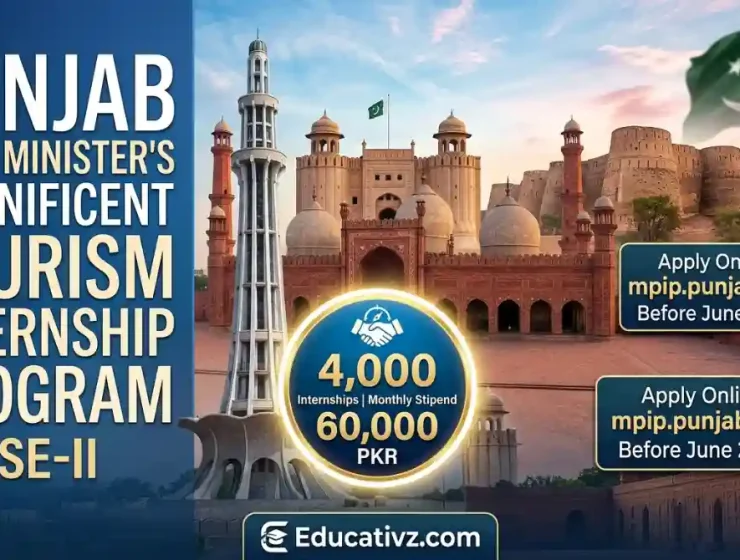 Punjab Chief Minister Magnificent Tourism Internship Program Phase-II 2026 June Advertisement