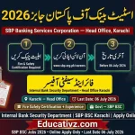 Official Daily Jang Newspaper Clippings State Bank of Pakistan SBP Banking Services Corporation Career Openings For Fire & Safety Officer Notice Sheet