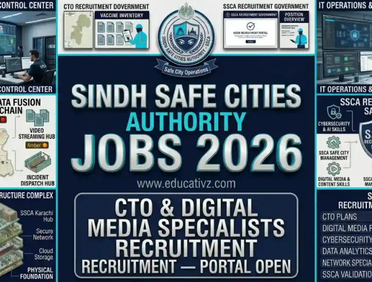 Sindh Safe Cities Authority SSCA Karachi Jobs June 2026 Official Tech Openings Dashboard Educativz