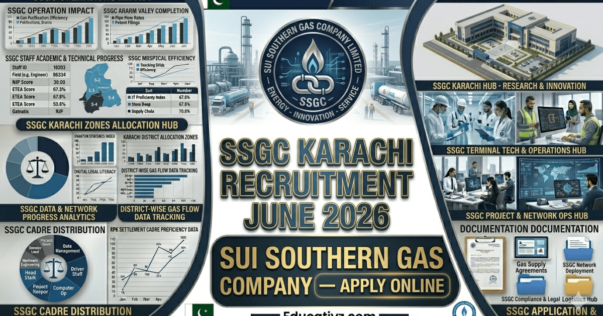 Ghani Rind Ssgc SSGC Karachi Jobs June 2026 Sui Southern Gas Company Recruitment ...