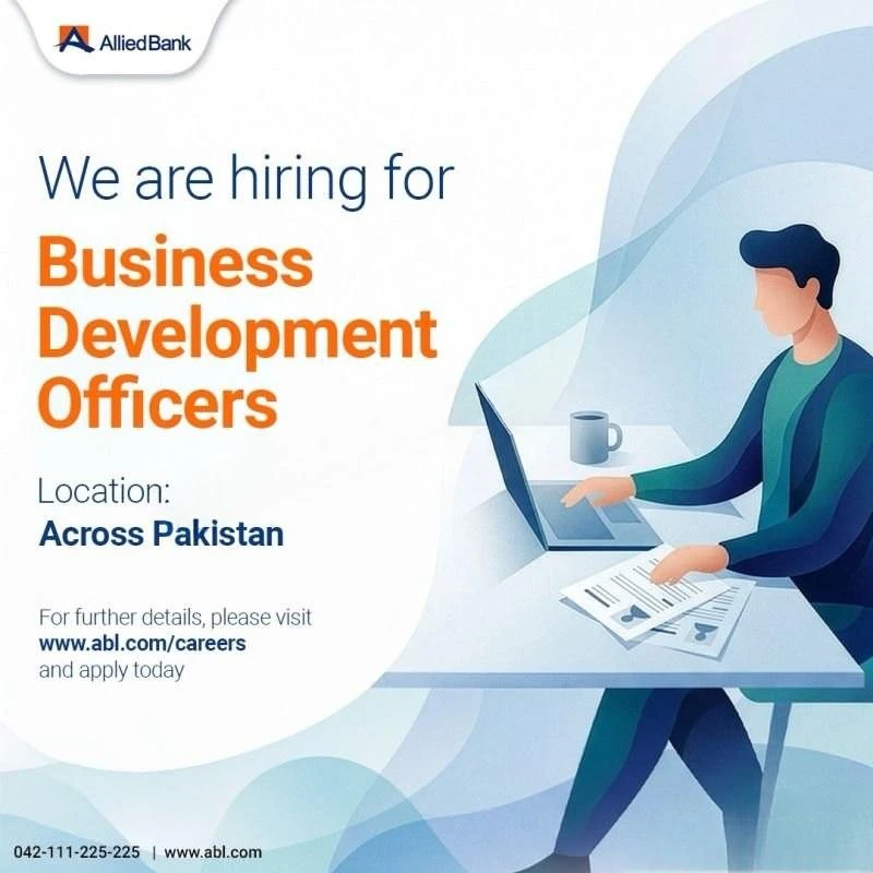 Allied Bank Limited (ABL) Jobs | Business Development Officer - Official Advertisement