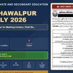 BISE Bahawalpur Jobs July 2026 - Secrecy Officer, Supervisor position featured image