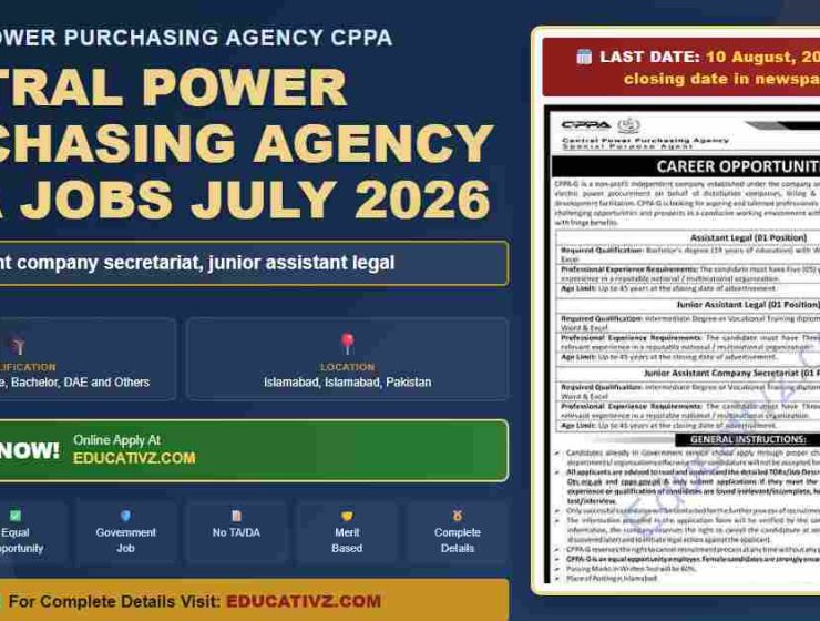 central power purchasing agency junior jobs featured banner - july 2026