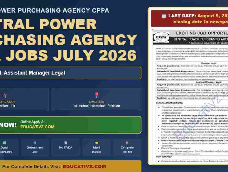 Central Power Purchasing Agency Manager Job July 2026 - Educativz