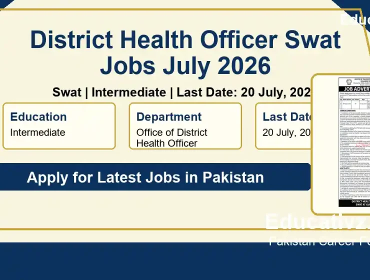 District Health Officer Swat Jobs July 2026 featured image