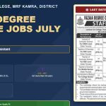 Fazaia Degree College Lecturer Job July 2026 - MRF Kamra, Attock
