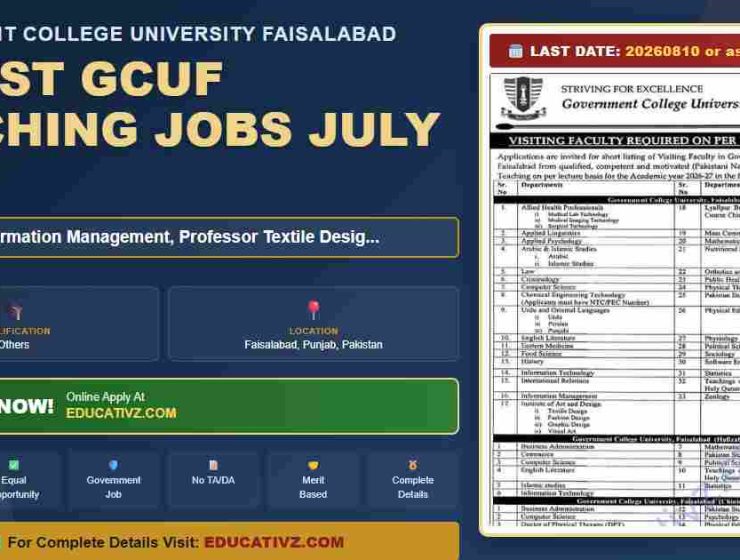 government-college-university-faisalabad-jobs-july-2026 featured