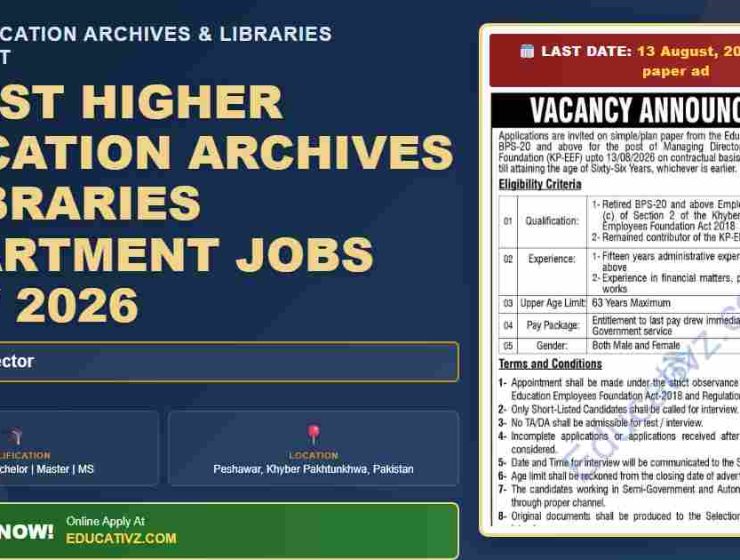 Higher Education Archives & Libraries Department jobs featured image July 2026