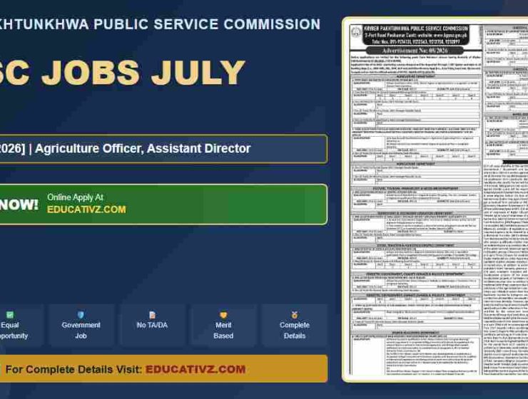 KPPSC Agriculture Officer Assistant Director July 2026 job opportunity summary