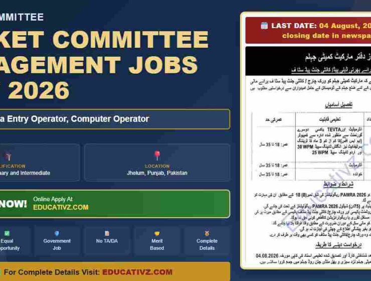 Market Committee Jobs July 2026 - Auctioner, Khakrob, Data Entry | Market Committee