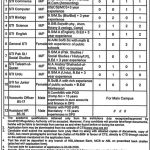 Official Divisional Public School & Degree College Mian Channu Jobs Advertisement - June 2023