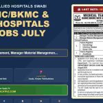 MTI GKMC/BKMC & Allied Hospitals Swabi Manager Jobs July 2026 - MTI GKMC/BKMC & Allied Hospitals Swabi