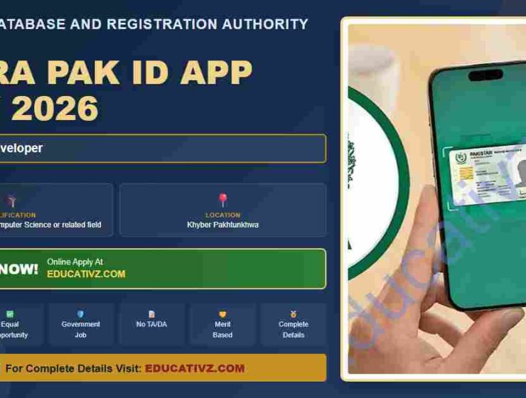 NADRA Jobs July 2026 Self-Service Kiosks and Birth Registration - National Database and Registration Authority (NADRA)