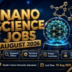 National Center for Nano Science & Nanotechnology Jobs August 2026 — Senior Scientist Research Officer Technical Assistant Project Coordinator Lab Technician Safety Officer Data Analyst