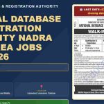 National Database & Registration Authority NADRA Blue Area job opportunity - National Database & Registration Authority NADRA, June 2023