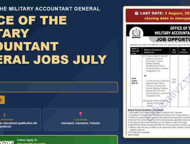 office-of-the-military-accountant-general-management-posts-july-2026