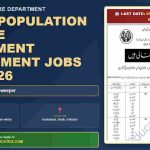 Population Welfare Department Jobs July 2026 Sweeper position in Pakistan - Population Welfare Department