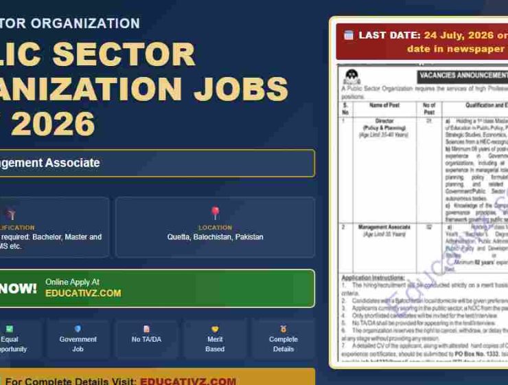 Public Sector Management Jobs July 2026 - Public Sector Organization