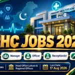 Punjab Healthcare Commission PHC Jobs August 2026 — Deputy Director Manager Officer Receptionist Stenographer Lahore