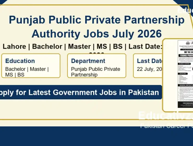 Punjab Public Private Partnership Authority Jobs July 2026 Featured Image