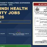 Rawalpindi Health Authority Jobs July 2026 - District Health Authority Rawalpindi (Expanded Program on Immunization – EPI)
