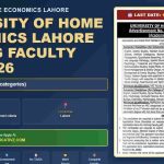 University of Home Economics Lahore Visiting Faculty July 2026 - English, Islamic Job Ad