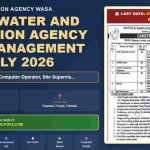 Water and Sanitation Agency WASA Management Jobs July 2026 - featured banner graphic
