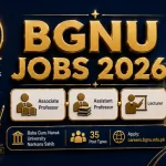 Baba Guru Nanak University Nankana Sahib Jobs August 2026 — Associate Professor Assistant Professor Lecturer