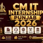CM IT Internship Punjab 2026 — Chief Minister IT Internship Program Work for Punjab PITB 30000 Internships PKR 50000 Stipend