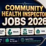 Community Health Inspector Jobs August 2026 Punjab Health Department