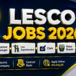 LESCO Jobs August 2026 Lahore Electric Supply Company Contract Basis