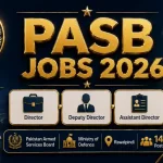 PASB Retired Armed Forces Officers Jobs August 2026 — Director Deputy Director Assistant Director