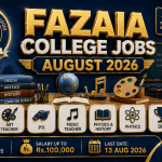 Saleem Nawaz Fazaia College Karachi Jobs August 2026 — English Computer Art Teacher PTI Music Teacher Physics History Physics DPE