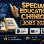 Special Education Chiniot Jobs August 2026 — School Teaching Interns STI Speech Therapist JSET BS-16 BS-17 Punjab