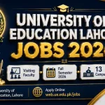University of Education Lahore Jobs 2026 Visiting Faculty Fall Semester