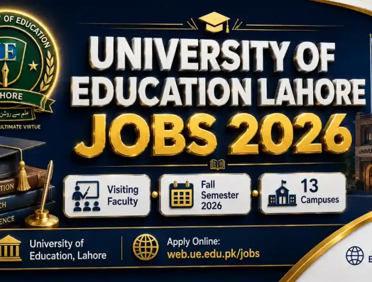 University of Education Lahore Jobs 2026 Visiting Faculty Fall Semester