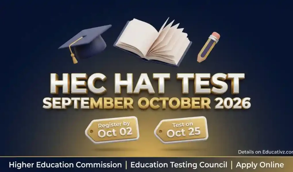 HEC HAT Test September October 2026 — Higher Education Aptitude Test Registration & Schedule