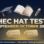 HEC HAT Test September October 2026 — Higher Education Aptitude Test Registration & Schedule