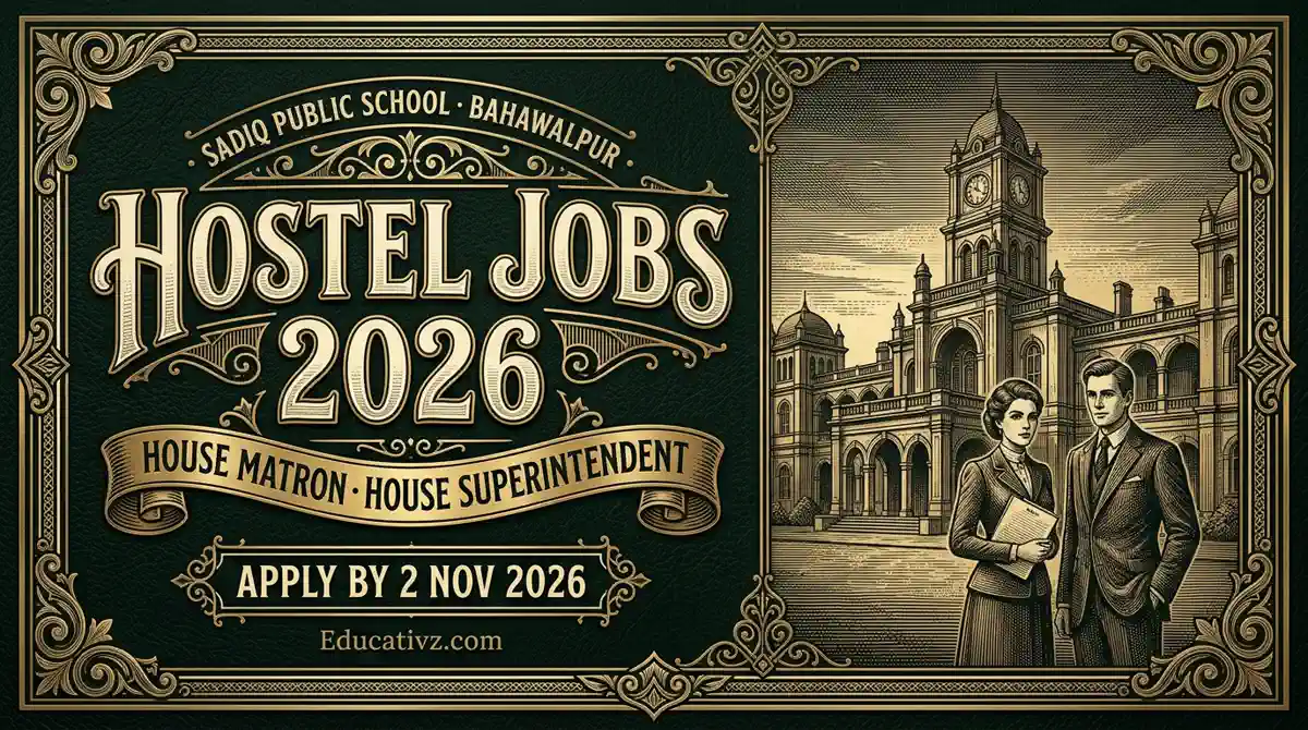 Sadiq Public School Bahawalpur jobs 2026, House Matron and House Superintendent | Educativz